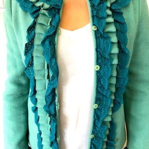 Super cute jacket!  Size small.